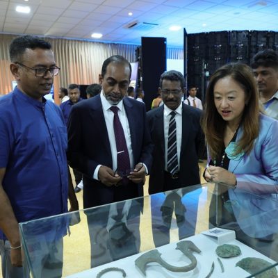 Godawaya Shipwreck Exhibition Opens in Colombo