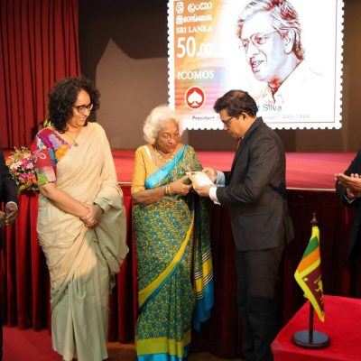 Commemorative Stamp and First Day Cover Issued Honoring Dr. Roland Silva’s Legacy in Cultural Heritage Preservation
